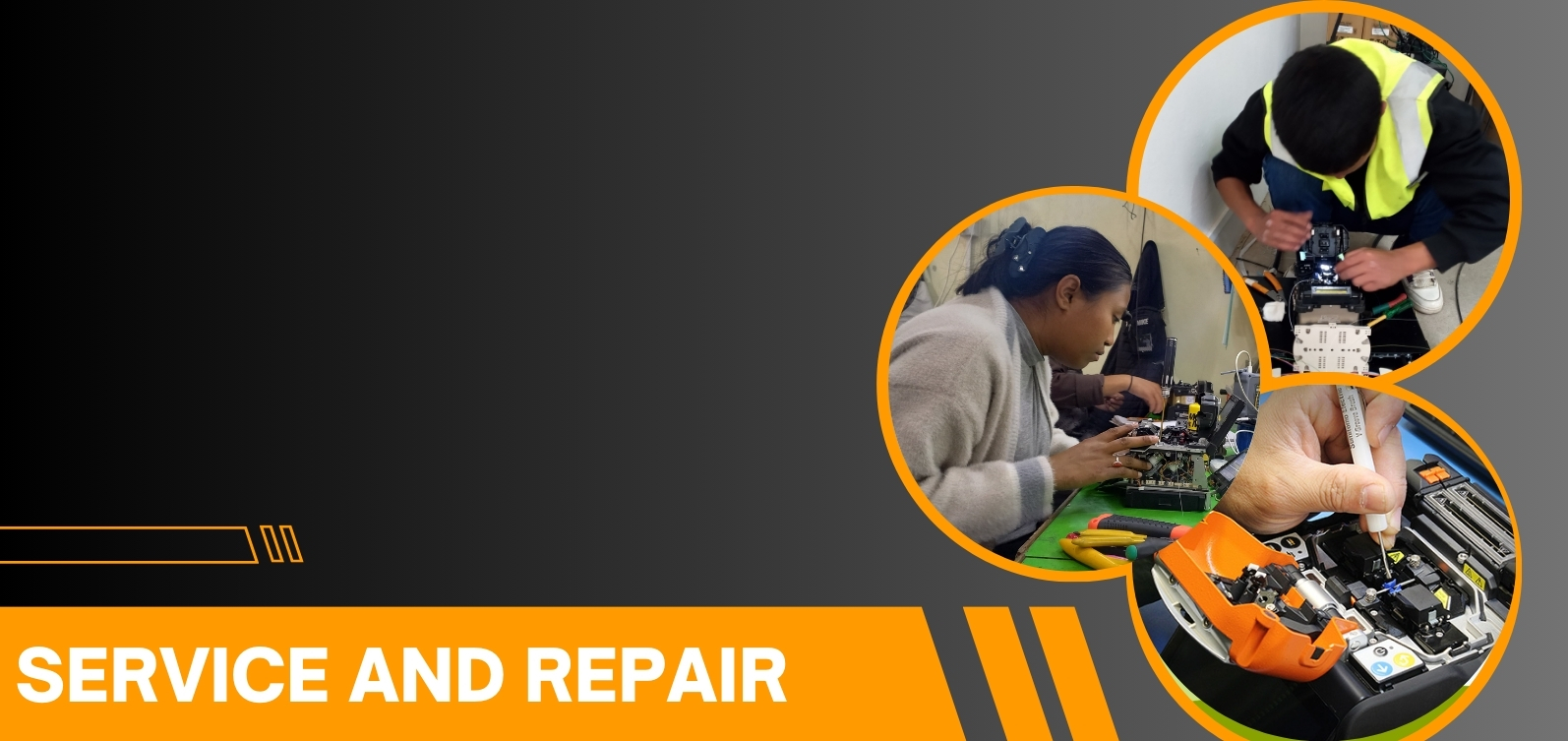 Service and Repair of Fusion Splicing Machine
